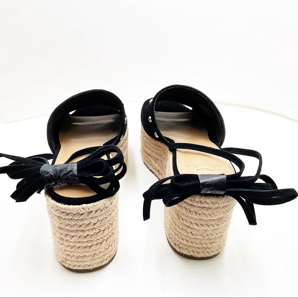 🆕{Marc Fisher} Verena Studded Suede Espadrilles - Picture 11 of 17